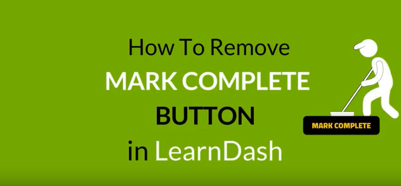 mark complete button