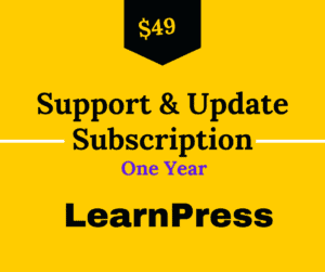 upgrade support learnpress